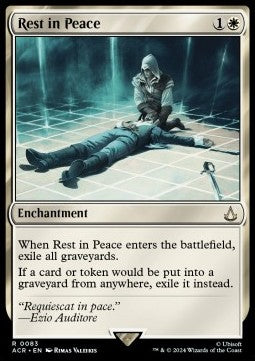 Rest in Peace⁣ - Universes Beyond: Assassin's Creed⁣ (Rare)⁣ [83]
