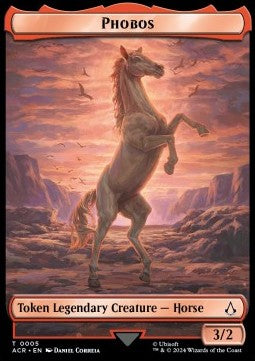 Phobos Token (Red 3/2)⁣ - Universes Beyond: Assassin's Creed: Tokens⁣ (Token)⁣ [T5]