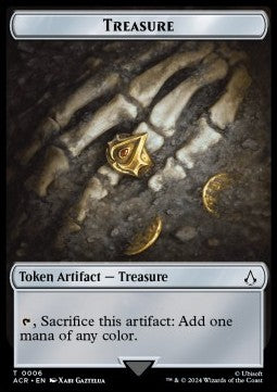 Treasure Token⁣ - Universes Beyond: Assassin's Creed: Tokens⁣ (Token)⁣ [T6]