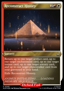 Reconstruct History⁣ - Universes Beyond: Assassin's Creed: Extras⁣ (Uncommon)⁣ [245]