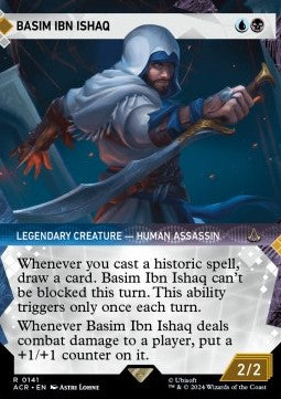 Basim Ibn Ishaq (V.1)⁣ - Universes Beyond: Assassin's Creed: Extras⁣ (Rare)⁣ [141]