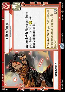 Han Solo, Worth the Risk⁣ - Shadows of the Galaxy⁣ (Common)⁣ [013]