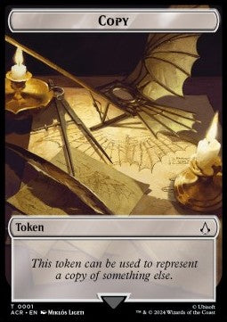 Copy Token // Assassin Token (C 1/1)⁣ - Universes Beyond: Assassin's Creed: Tokens⁣ (Token)⁣ [T 1/4]