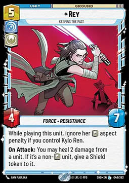 Rey, Keeping the Past⁣ - Shadows of the Galaxy⁣ (Legendary)⁣ [046]