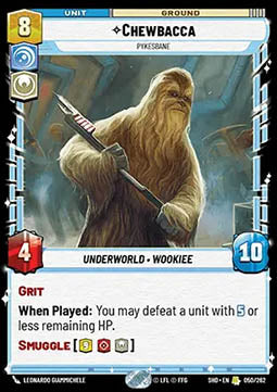 Chewbacca, Pykesbane⁣ - Shadows of the Galaxy⁣ (Rare)⁣ [050]