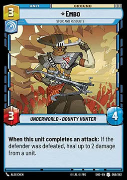 Embo, Stoic and Resolute - Shadows of the Galaxy (Uncommon) [SHD-059]