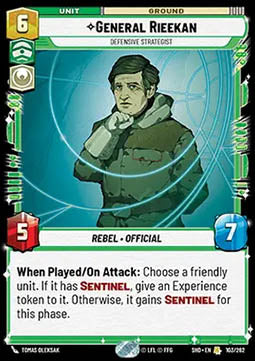 General Rieekan, Defensive Strategist⁣ - Shadows of the Galaxy⁣ (Rare)⁣ [103]