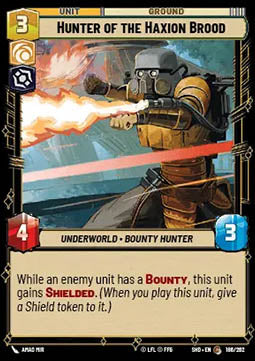 Hunter of the Haxion Brood - Shadows of the Galaxy (Common) [SHD-186]