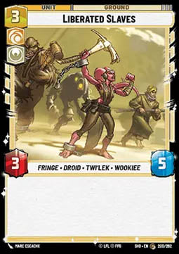 Liberated Slaves - Shadows of the Galaxy (Common) [SHD-200]