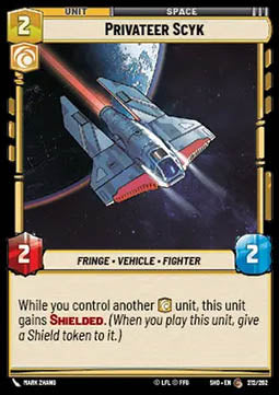 Privateer Scyk - Shadows of the Galaxy (Common) [SHD-212]