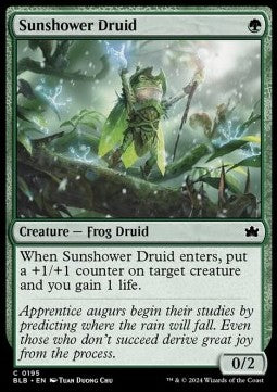 Sunshower Druid - Bloomburrow (Common) [BLB-195]