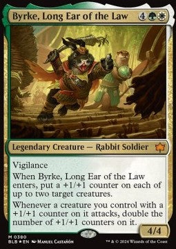Byrke, Long Ear of the Law⁣ - Bloomburrow: Extras⁣ (Mythic)⁣ [380]