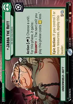 Jabba the Hutt, His High Exaltedness (V.1)⁣ - Shadows of the Galaxy: Extras⁣ (Rare)⁣ [286]