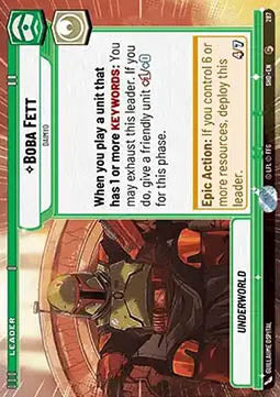 Boba Fett, Daimyo (V.1) - Shadows of the Galaxy: Extras (Common) [XSHD-287]