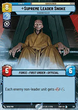 Supreme Leader Snoke, Shadow Ruler⁣ - Shadows of the Galaxy: Extras⁣ (Legendary)⁣ [314]