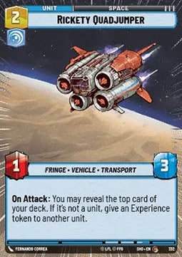 Rickety Quadjumper⁣ - Shadows of the Galaxy: Extras⁣ (Common)⁣ [332]