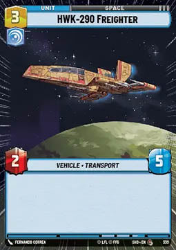 HWK-290 Freighter⁣ - Shadows of the Galaxy: Extras⁣ (Common)⁣ [335]