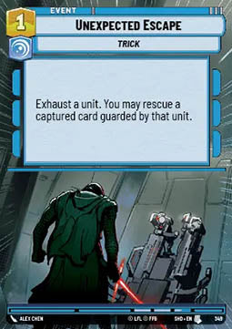 Unexpected Escape - Shadows of the Galaxy: Extras (Uncommon) [XSHD-349]