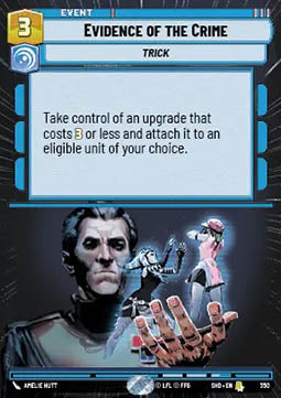 Evidence of the Crime⁣ - Shadows of the Galaxy: Extras⁣ (Rare)⁣ [350]