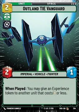 Outland TIE Vanguard - Shadows of the Galaxy: Extras (Common) [XSHD-354]