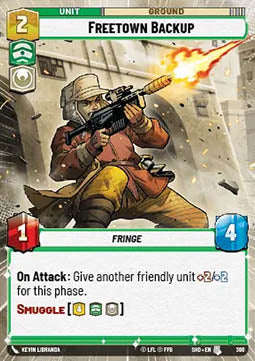 Freetown Backup - Shadows of the Galaxy: Extras (Uncommon) [XSHD-366]