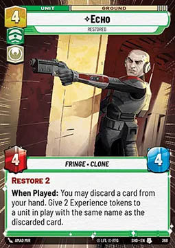 Echo, Restored⁣ - Shadows of the Galaxy: Extras⁣ (Uncommon)⁣ [368]