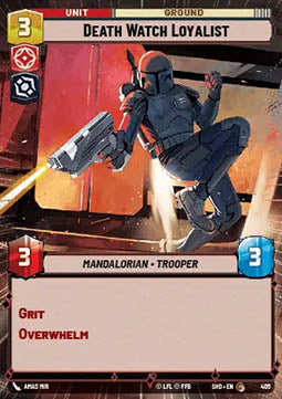 Death Watch Loyalist⁣ - Shadows of the Galaxy: Extras⁣ (Common)⁣ [405]