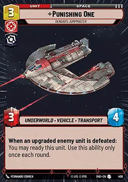 Punishing One, Dengar's Jumpmaster - Shadows of the Galaxy: Extras (Uncommon) [XSHD-406]