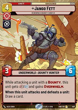 Jango Fett, Renowned Bounty Hunter⁣ - Shadows of the Galaxy: Extras⁣ (Rare)⁣ [407]