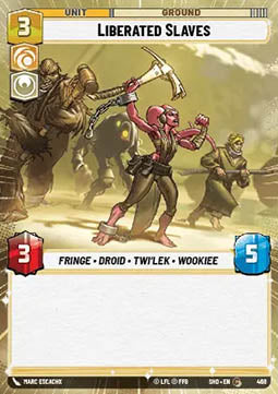 Liberated Slaves⁣ - Shadows of the Galaxy: Extras⁣ (Common)⁣ [468]
