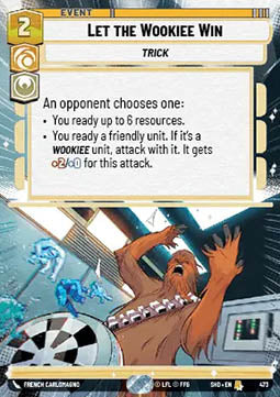 Let the Wookiee Win⁣ - Shadows of the Galaxy: Extras⁣ (Rare)⁣ [473]