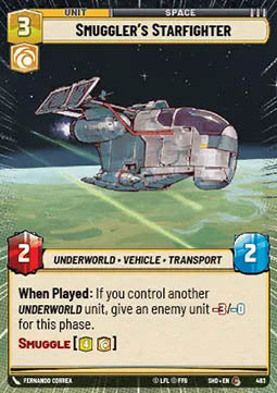 Smuggler's Starfighter - Shadows of the Galaxy: Extras (Common) [XSHD-483]