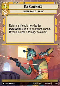 Ma Klounkee⁣ - Shadows of the Galaxy: Extras⁣ (Common)⁣ [496]