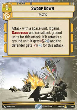 Swoop Down⁣ - Shadows of the Galaxy: Extras⁣ (Rare)⁣ [497]