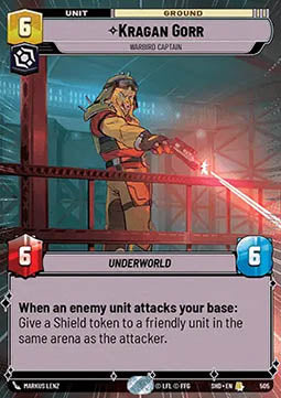 Kragan Gorr, Warbird Captain⁣ - Shadows of the Galaxy: Extras⁣ (Rare)⁣ [505]