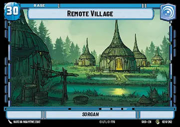 Remote Village // Shield Token⁣ - Shadows of the Galaxy⁣ (Common)⁣ [020]