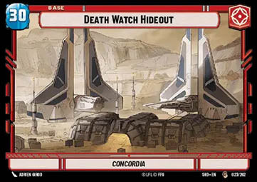Death Watch Hideout // Shield Token⁣ - Shadows of the Galaxy⁣ (Common)⁣ [023]