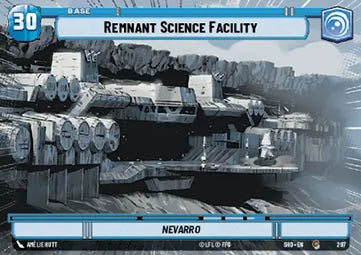 Remnant Science Facility // Shield Token - Shadows of the Galaxy: Extras (Common) [XSHD-297]