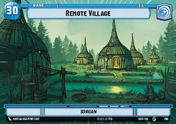 Remote Village // Shield Token - Shadows of the Galaxy: Extras (Common) [XSHD-298]