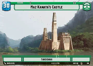 Maz Kanata's Castle // Experience Token - Shadows of the Galaxy: Extras (Common) [XSHD-299]