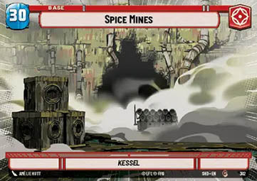 Spice Mines // Shield Token - Shadows of the Galaxy: Extras (Common) [XSHD-302]