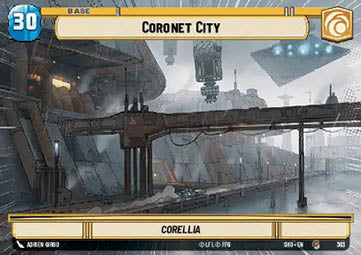 Coronet City // Experience Token - Shadows of the Galaxy: Extras (Common) [XSHD-303]