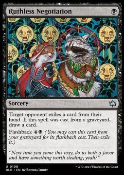 Ruthless Negotiation - Bloomburrow (Uncommon) [BLB-108]