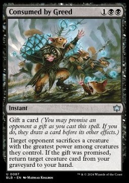 Consumed by Greed - Bloomburrow (Uncommon) [BLB-87]