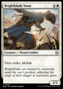 Brightblade Stoat - Bloomburrow (Uncommon) [BLB-4]