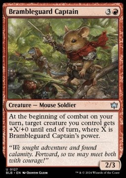 Brambleguard Captain - Bloomburrow (Uncommon) [BLB-127]