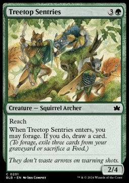 Treetop Sentries - Bloomburrow (Common) [BLB-201]