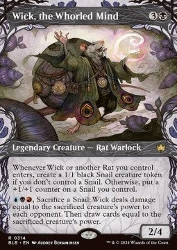 Wick, the Whorled Mind⁣ - Bloomburrow: Extras⁣ (Rare)⁣ [314]