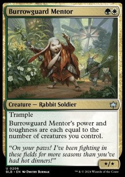 Burrowguard Mentor - Bloomburrow (Uncommon) [BLB-206]
