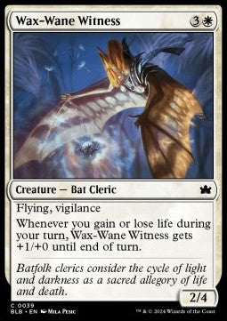 Wax-Wane Witness - Bloomburrow (Common) [BLB-39]